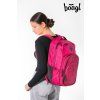BAAGL 3 SET Coolmate Ruby: batoh, penál, sáček