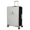 Travelite Luggage Cover L Transparent – obal na kufr, šikmý pohled