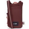 Pacsafe taška GO TECH CROSS BODY garnet red