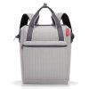 Reisenthel Allrounder R Herringbone Grey 15l – batoh, celkový pohled