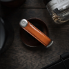 Orbitkey Kožená klíčenka 2.0 - Cognac & Tan Stitching