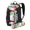Meatfly Batoh Basejumper - White Tropical - 22 L + PENÁL ZDARMA  PENÁL ZDARMA