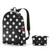 Reisenthel Mini Maxi Rucksack Dots White – batoh, celkový pohled