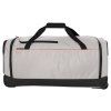 Travelite Crosslite Wheeled Duffle L White Sand – cestovní taška na kolečkách, detail zipu