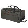 Travelite Crosslite Wheeled Duffle M Dark Olive – cestovní taška na kolečkách, vnitřní prostor, záběr 4