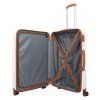 Travelite Bali S,M,L White/Cognac