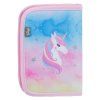 BAAGL Školní penál jednopatrový Rainbow Unicorn