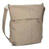 ZWEI Kabelka M140 nubuk-cappuccino 12l