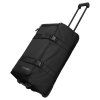 Travelite Kick Off Wheeled Duffle L Black 65L – cestovní taška na kolečkách, vnitřní prostor, záběr 5