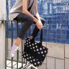 Reisenthel Shopper E1 Dots White – nákupní taška, produktový pohled 4