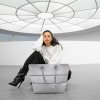 Reisenthel Shopper E1 Herringbone Grey – nákupní taška, fotografie v prostředí 3