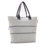 Reisenthel Shopper E1 Herringbone Grey – nákupní taška, produktový pohled 4