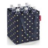 Reisenthel Bottlebag Metallic Dots Blue – taška na lahve, celkový pohled
