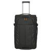 Travelite Briize Wheeled duffle M Black – cestovní taška na kolečkách, pohled zepředu