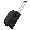 Travelite Briize Wheeled duffle S Black – cestovní taška na kolečkách, šikmý pohled, záběr 3