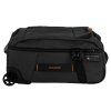 Travelite Briize Wheeled duffle S Black – cestovní taška na kolečkách, boční pohled