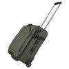 Travelite Briize Wheeled duffle S Khaki – cestovní taška na kolečkách, šikmý pohled, záběr 3