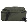 Travelite Briize Wheeled duffle S Khaki – cestovní taška na kolečkách, boční pohled