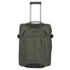 Travelite Briize Wheeled duffle S Khaki – cestovní taška na kolečkách, pohled zepředu