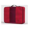 lux packing cube size l cranberry 3.4