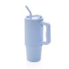 Velký nerezový termohrnek Embrace, 900ml, XD Design, světle modrý