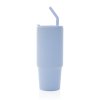 Velký nerezový termohrnek Embrace, 900ml, XD Design, světle modrý