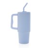 Velký nerezový termohrnek Embrace, 900ml, XD Design, světle modrý