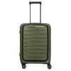 Travelite Air Base 4w S Front pocket Olive – cestovní kufr, celkový pohled
