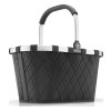 reisenthel carrybag rhombus black bk 7059 1