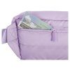 waistbag easy access pocket back lavender