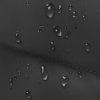 Puffer Tote Bag Fabric Water Drop View Black