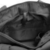 Puffer Tote Bag Interior View Black