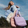 Puffer Heys Tote Bag Lavender lifestyle image 1
