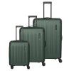Travelite Dynamiic S,M,L exp Green – sada cestovních kufrů, celkový pohled