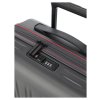 Travelite Dynamiic M exp Anthracite – cestovní doplněk, detail zipu