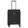 Travelite Jetpack Max 4 Cabin Black – cestovní kufr, pohled zepředu