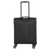 Travelite Jetpack Max 4 Cabin Black – cestovní kufr, pohled zezadu