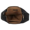 Travelite BARBARA Cozy Hobo Bag Black – kabelka, vnitřní prostor