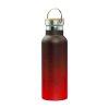 BAAGL Termoláhev s bambusovým víčkem Gradient červeno-černá, 500 ml – produktová fotografie 1
