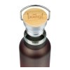 BAAGL Termoláhev s bambusovým víčkem Gradient červeno-černá, 500 ml – produktová fotografie 3