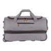 96275 04 travelite basics wheeled duffle s grey orange rrt v