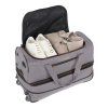 96275 04 travelite basics wheeled duffle s grey orange rrt i