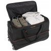 Travelite Basics Wheeled duffle L Black/orange