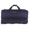 Travelite Basics Wheeled duffle L Navy/orang – cestovní taška na kolečkách, produktový záběr 3