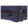 Travelite Basics Wheeled duffle L Navy/orang – cestovní taška na kolečkách, detail zipu