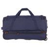 Travelite Basics Wheeled duffle L Navy/orang – cestovní taška na kolečkách, produktový záběr 6