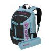 Meatfly batoh Basejumper Aqua / Pink 22 L + PENÁL ZDARMA