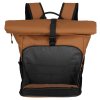 Travelite Briize Backpack M Roll-Up Curry – batoh, vnitřní prostor, záběr 5