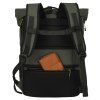 Travelite Briize Backpack M Roll-Up Khaki – batoh, detail zipu, záběr 8