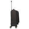 Travelite Crosslite 5.0 S exp. Black – cestovní doplněk, boční pohled